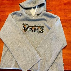 Vans crop hoodie woman’s small